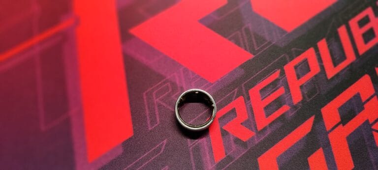 Smart ring SpO2 app screenshot